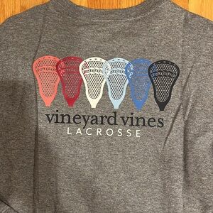🐳  🥍 Boys Vineyard Vines long sleeve shirt XL (18) lacrosse sticks